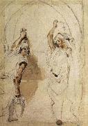 Eugene Delacroix, Two Women at the Well